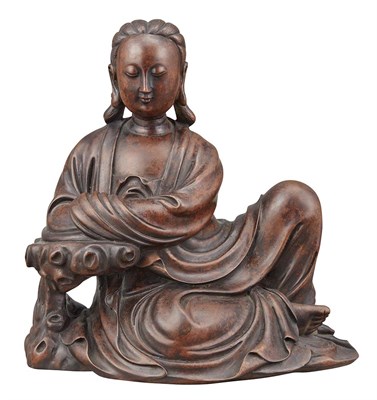 Lot 272 - Chinese Bronze Figure of Guanyin 20th Century...