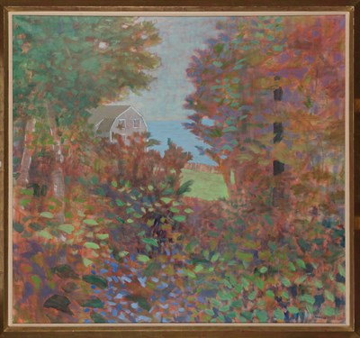 Lot 48 - Robert LaHotan American, 1927-2002 House by...