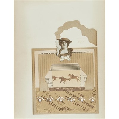 Lot 24 - Joe Brainard American, 1942-1994 Collage, 1975...