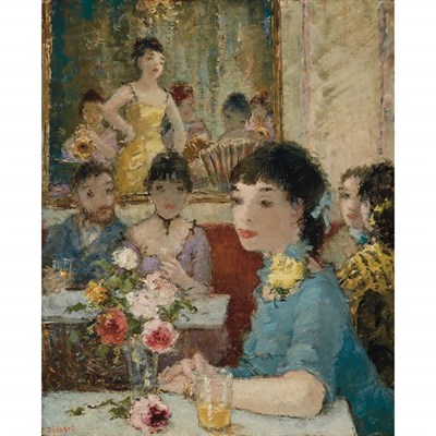 Lot 54 - Dietz Edzard French, 1893-1963 Cafe Concert...