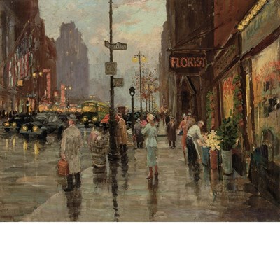 Lot 104 - Ernest Meyer American, 1863-1952 Greenwich...