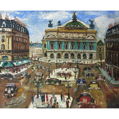 Lot 47 - Lucien Genin French, 1894-1958 Paris, L'Opera...