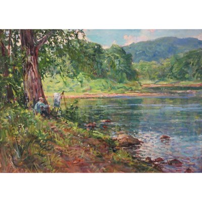 Lot 104 - Robert Hogg Nisbet American, 1879-1961...
