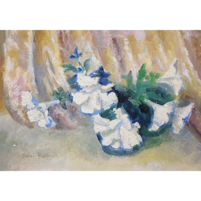 Lot 107 - Ethel Paxson American, 1885-1982 (i) Petunias,...
