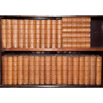 Lot 493 - [FINE BINDINGS] LEVER, CHARLES. The Novels....