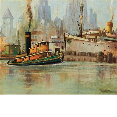 Lot 101 - Max Kuehne American/German, 1880-1968 West...