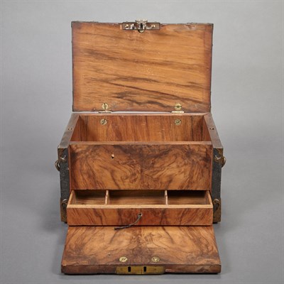 Lot 281 - Dutch Colonial Gilt-Metal Mounted Shagreen...