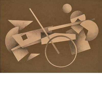Lot 21 - Paul Kelpe American, 1902-1985 Collage...