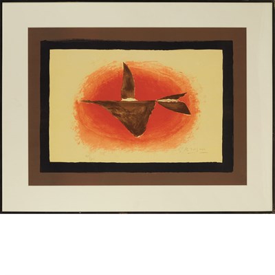 Lot 35 - Georges Braque (1882-1963) AU COUCHANT (OISEAU...