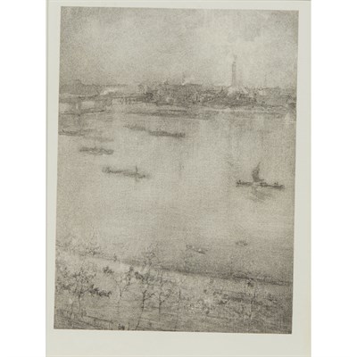 Lot 289 - James Abbott McNeill Whistler THE THAMES (WAY...