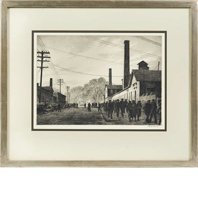Lot 139 - Martin Lewis DAY'S END (MCC.120) Drypoint,...