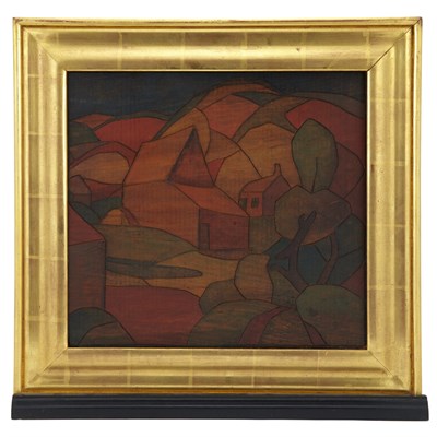 Lot 135 - Blanche Lazzell (1878-1956) OLD BARN; BARN IN...