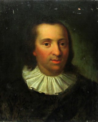 Lot 28 - 17th Century School Portrait of a Man in a...