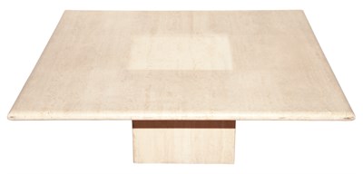 Lot 536 - Giorgio Cattelan Kappa Glass and Travertine...