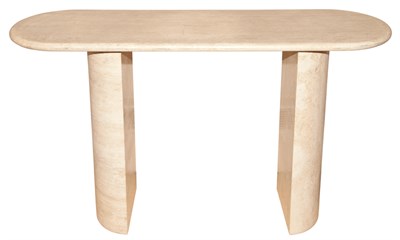 Lot 423 - Giorgio Cattelan Marble Console Height 29...