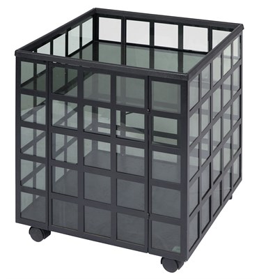 Lot 450 - Italian 20th Century Design Black Painted...