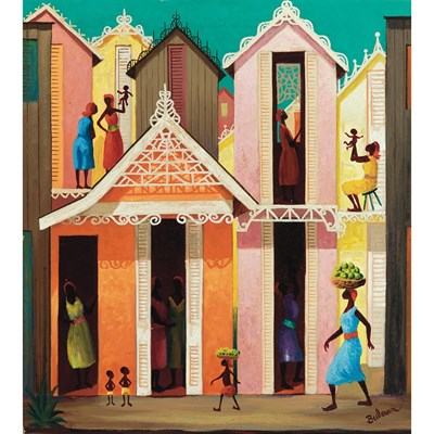 Lot 137 - Orville Bulman American, 1904-1978 A La Fin ,...