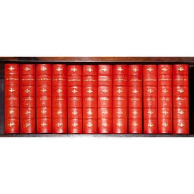 Lot 492 - [FINE BINDINGS] SHAKESPEARE, WILLIAM. Works....