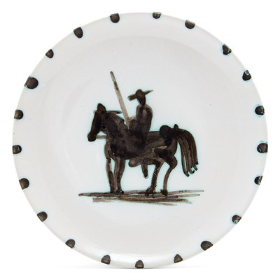 Lot 196 - Pablo Picasso PICADOR (A.R. 160) Painted and...