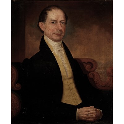 Lot 2 - Robert Street American, 1796-1865 Portrait of...