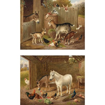 Lot 1011 - Manner of Edgar Hunt British, 1876-1955...