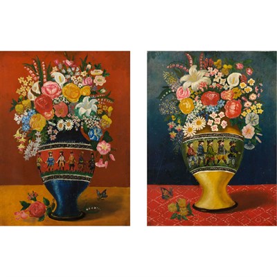 Lot 5 - 19th/20th Century School Floral Still Life in...