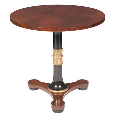 Lot 185 - Empire Style Mahogany Parcel Gilt and Part...