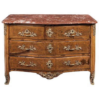 Lot 201 - Regence Style Gilt-Bronze Mounted Kingwood...