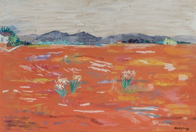 Lot 163 - Karl Schrag American, 1912-1995 Red Earth,...