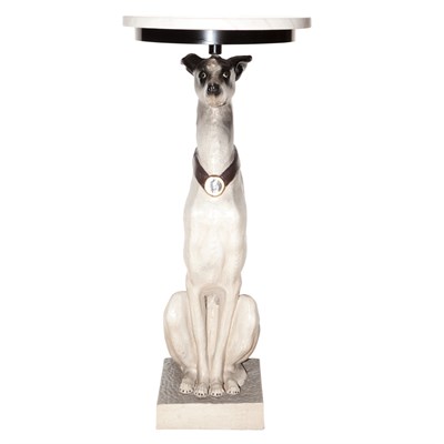 Lot 427 - Pair of Dog-Form Tables Height 31 1/2 inches.