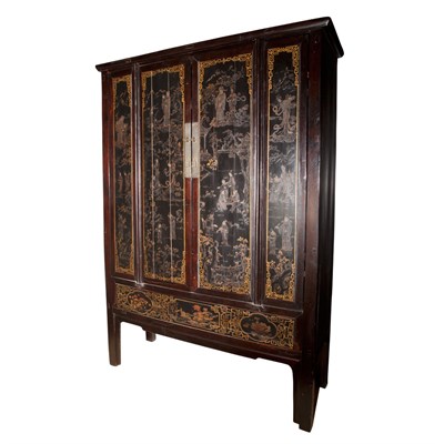 Lot 290 - Chinese Painted and Decorated Cabinet Height 6...