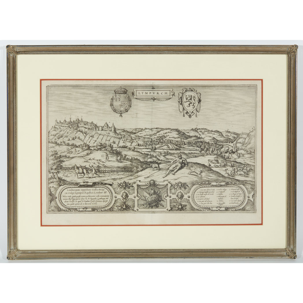 Lot 96 - G. Braun & F. Hogenberg LYMPURCH Engraving;...