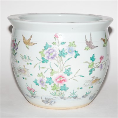 Lot 329 - Chinese Style Famille Rose Porcelain...