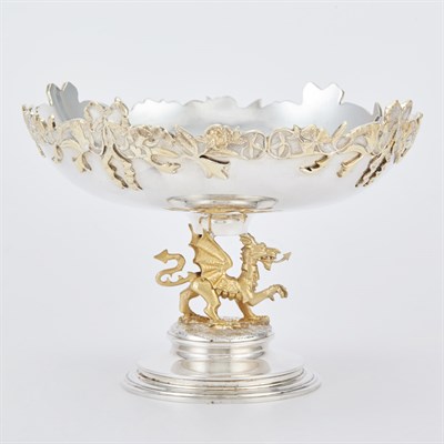 Lot 273 - English Sterling Silver and Parcel Gilt...