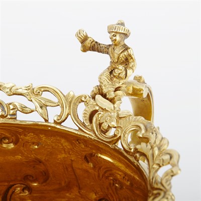 Lot 261 - Assembled George IV Sterling Silver Gilt Tea...
