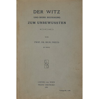 Lot 133 - FREUD, SIGMUND Group of five first editions....