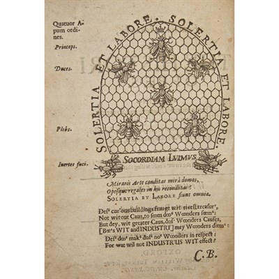 Lot 105 - BUTLER, CHARLES The Femin' Monarchie', or the...