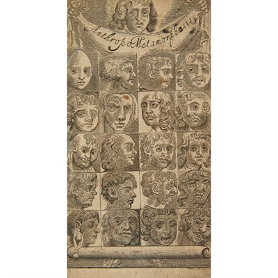 Lot 102 - [J.B.=BULWER, JOHN] Anthropometamorphosis: man...