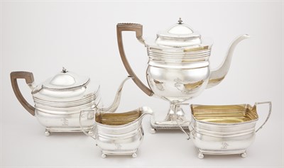 Lot 475 - George III Sterling Silver Tea and Coffee...