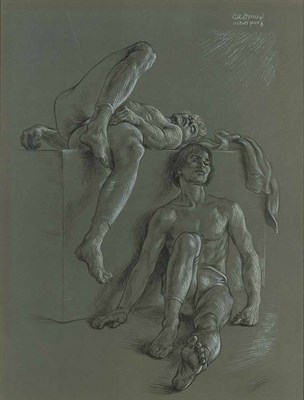 Lot 18 - Paul Cadmus DANCERS RESTING (D. 55) Lithograph...