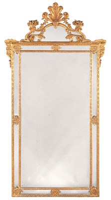 Lot 126 - Italian Neoclassical Style Giltwood Mirror...