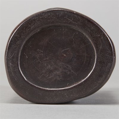 Lot 290 - Chinese Zitan Brushpot Of cylindrical form,...