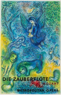 Lot 41 - After Marc Chagall THE MAGIC FLUTE (S. 38)...
