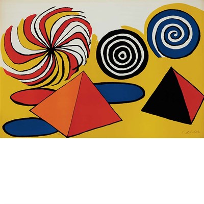 Lot 48 - Alexander Calder [PINWHEELS AND PYRAMIDS]...