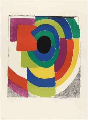 Lot 74 - Sonia Delaunay-Terk SYNCOPÉ Color lithograph,...