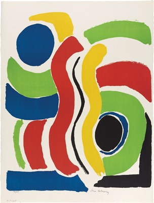Lot 68 - Sonia Delaunay-Terk JEUX D'ENFANTS Color...