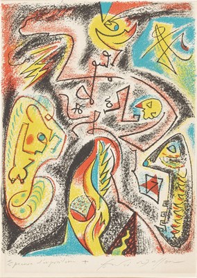 Lot 154 - André Masson (1896-1987) FEMME SURRÉALISTE;...