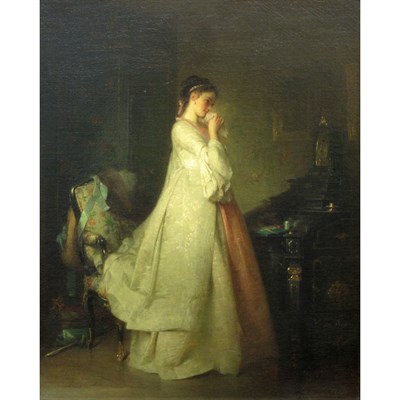 Lot 46 - Pancraz Koerle German, 1823-1875 The Love...