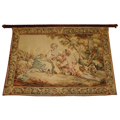 Lot 453 - Aubusson Tapestry France, 19th century A...