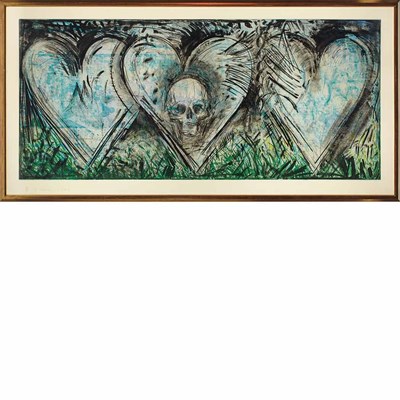 Lot 73 - Jim Dine MY NIGHTS IN SANTA MONICA (CARPENTER...